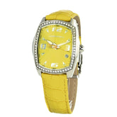 Chronotech Yellow Leather Watch -   -  Chronotech.